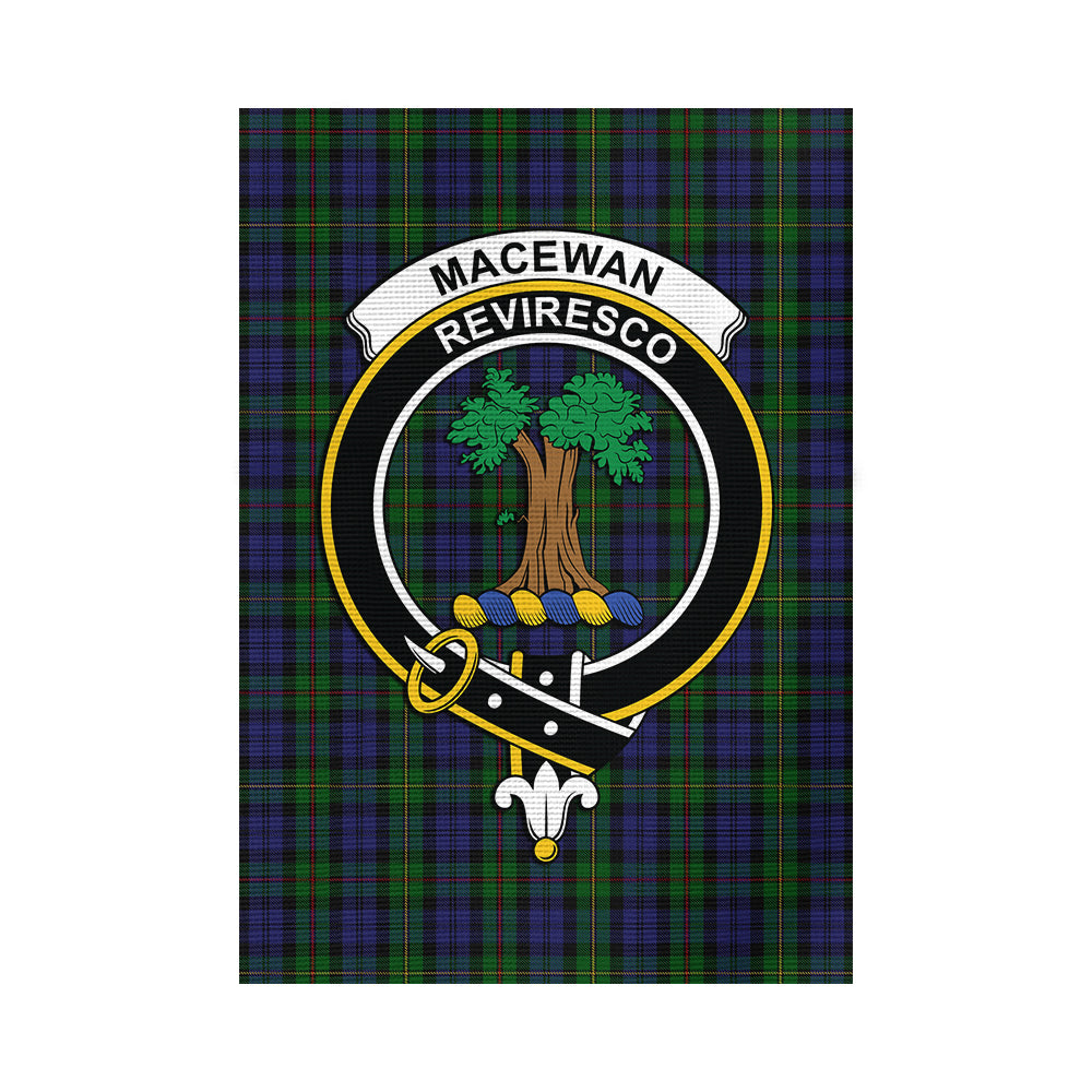 MacEwan (MacEwen) Tartan Flag with Family Crest - Tartan Vibes Clothing