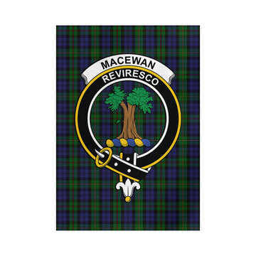 MacEwan (MacEwen) Tartan Garden Flag with Family Crest - Tartan Vibes Clothing