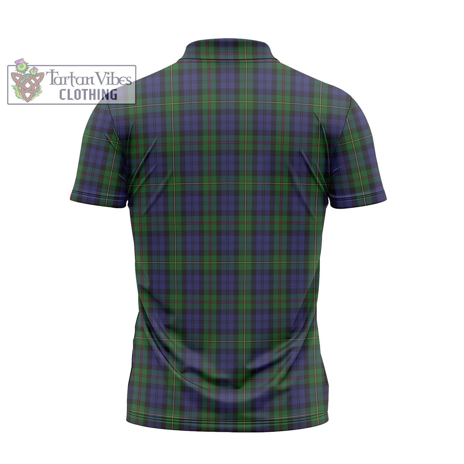 Tartan Vibes Clothing MacEwan Tartan Zipper Polo Shirt