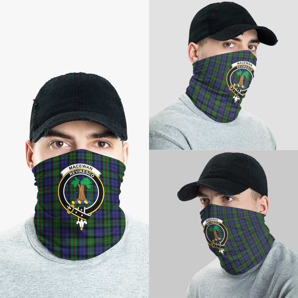 MacEwan Tartan Neck Gaiters, Tartan Bandanas, Tartan Head Band with Family Crest