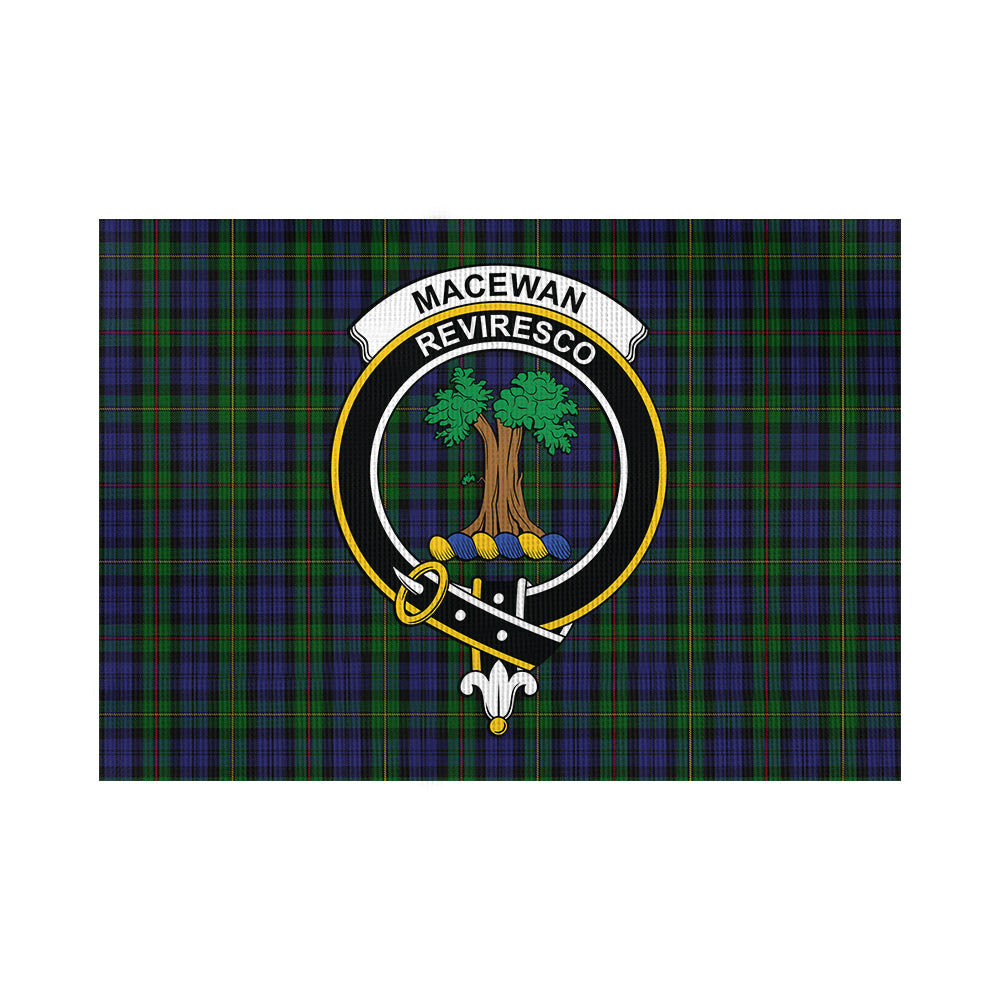 MacEwan (MacEwen) Tartan Flag with Family Crest - Tartan Vibes Clothing