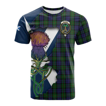 MacEwan (MacEwen) Tartan Family Crest Cotton T-shirt Scottish Thistle Celtic Inspired Kid's Shirt - Tartan Vibes Clothing