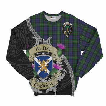 MacEwan (MacEwen) Tartan Family Crest Sweatshirt Lion Rampant Royal Thistle Shield Celtic Inspired Unisex - Tartan Vibes Clothing