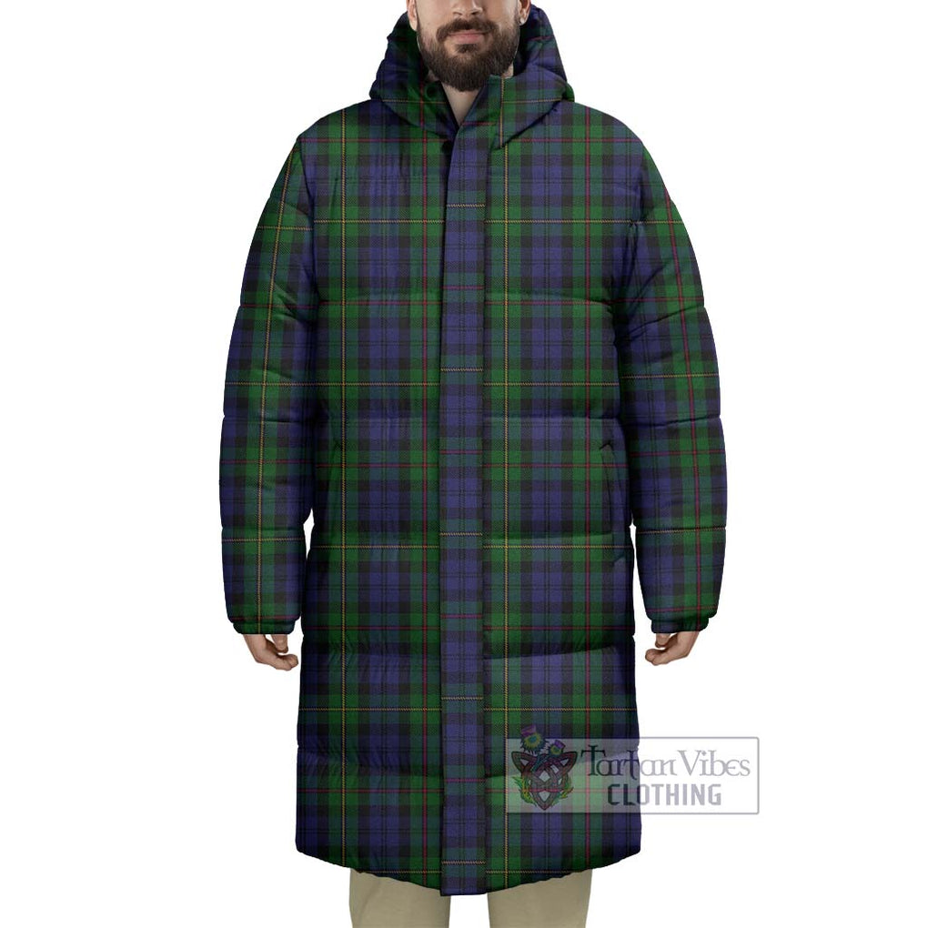 Tartan Vibes Clothing MacEwan (MacEwen) Tartan Long Down Jacket