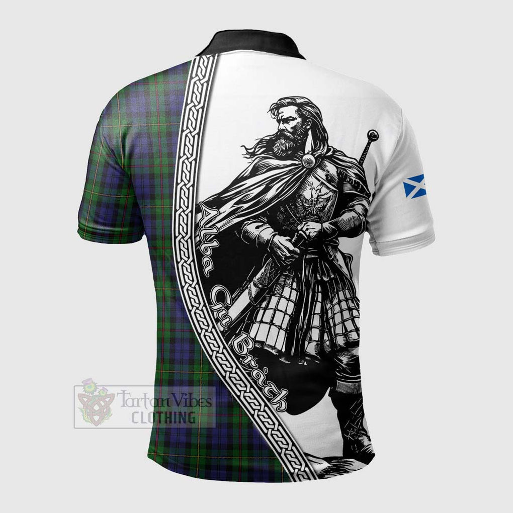 Tartan Vibes Clothing MacEwan (MacEwen) Tartan Clan Crest Polo Shirt with Highlander Warrior Celtic Style