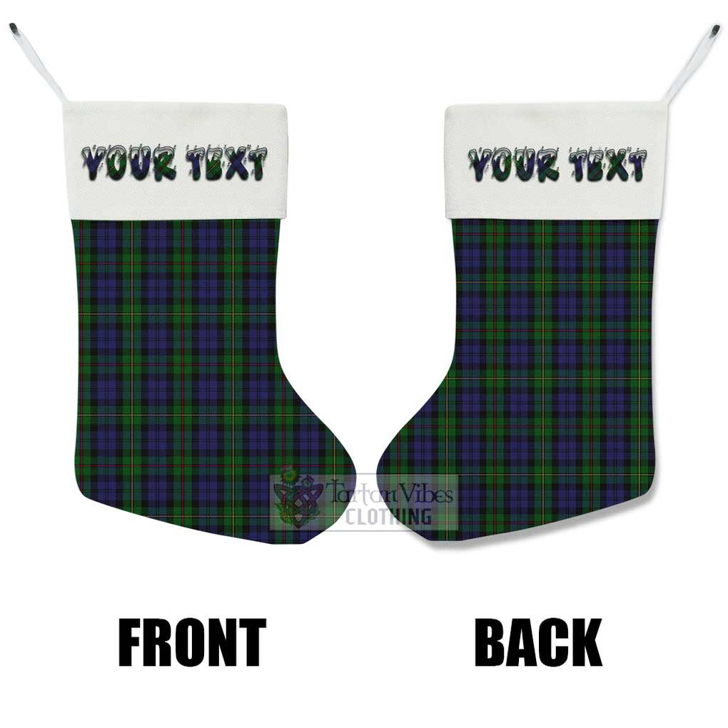 Tartan Vibes Clothing MacEwan (MacEwen) Tartan Christmas Stocking with Personalized Text