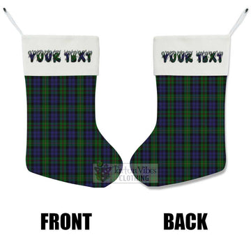 MacEwan (MacEwen) Tartan Christmas Stocking with Personalized Text