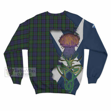 MacEwan (MacEwen) Tartan Family Crest Sweatshirt Scottish Thistle Celtic Inspired - Tartan Vibes Clothing