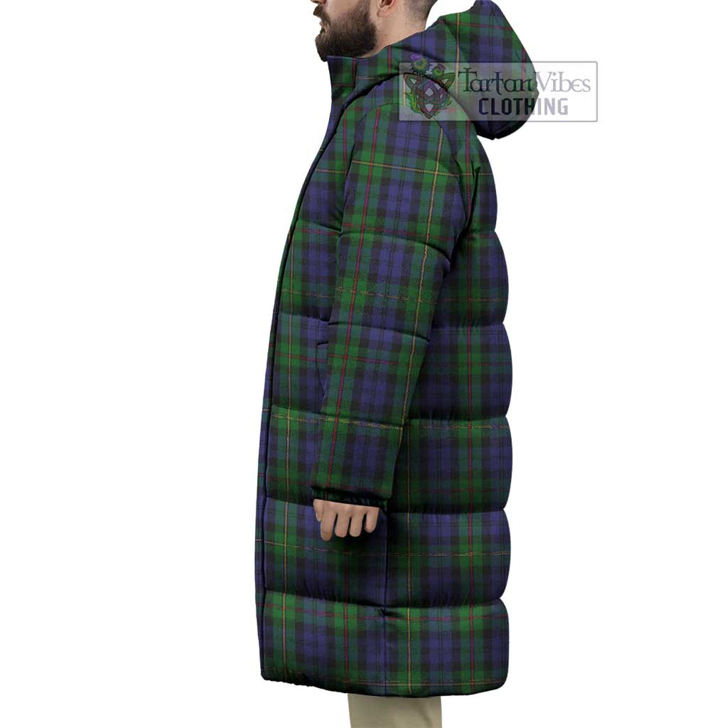 Tartan Vibes Clothing MacEwan (MacEwen) Tartan Long Down Jacket