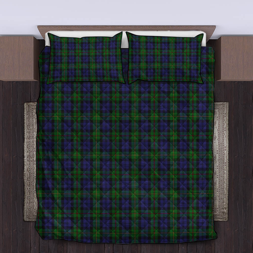 MacEwen Tartan Quilt Bed Set King - Tartan Vibes Clothing