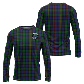 MacEwen Tartan Long Sleeve T-Shirt with Family Crest