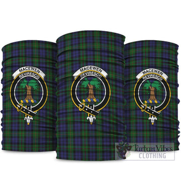 MacEwen Tartan Neck Gaiters, Tartan Bandanas, Tartan Head Band with Family Crest