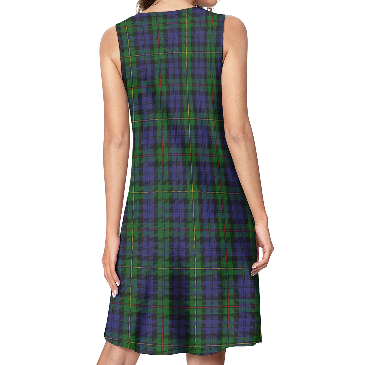 MacEwen Tartan Womens Casual Dresses - Tartanvibesclothing