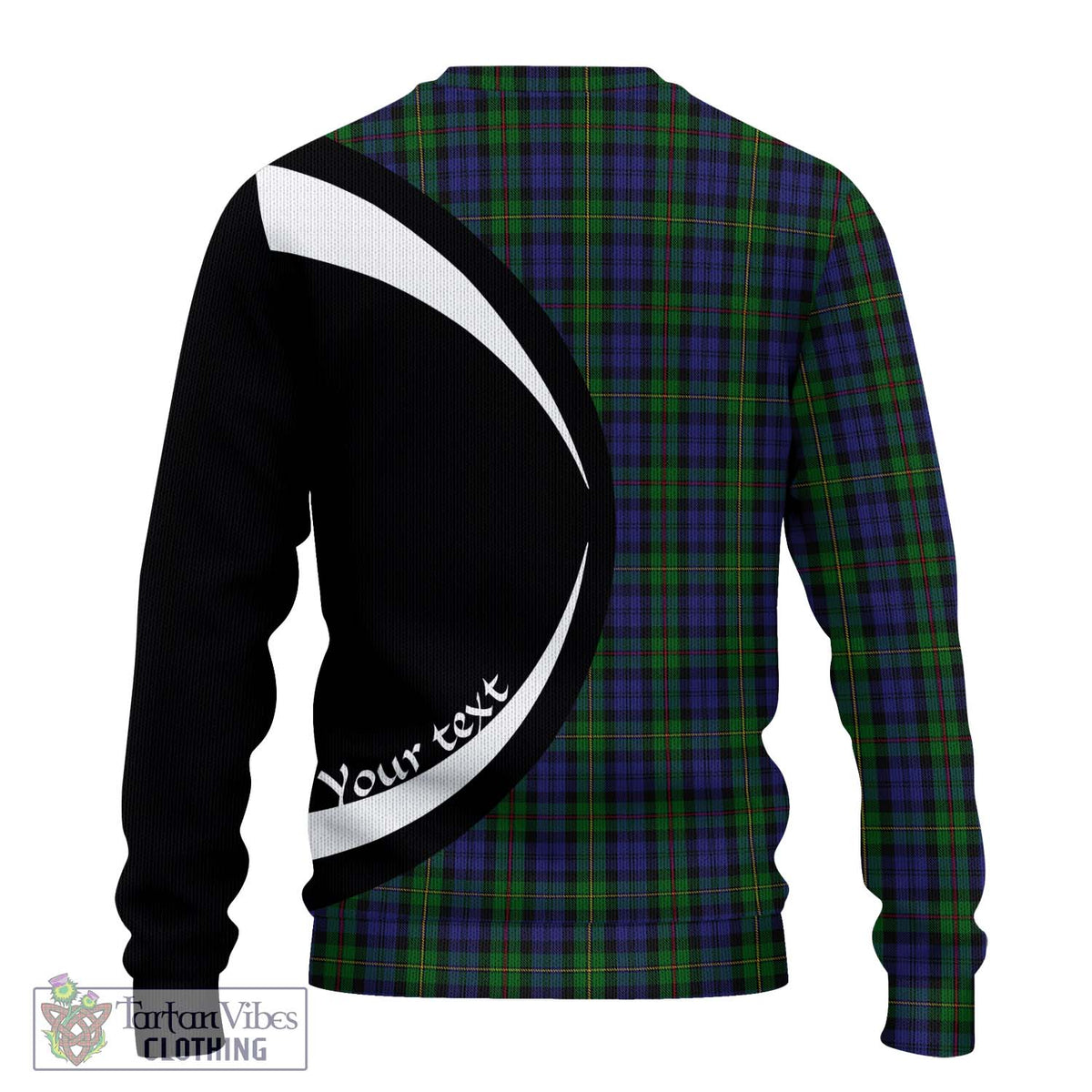 MacEwen Tartan Ugly Sweater with Family Crest Circle Style - Tartan Vibes Clothing