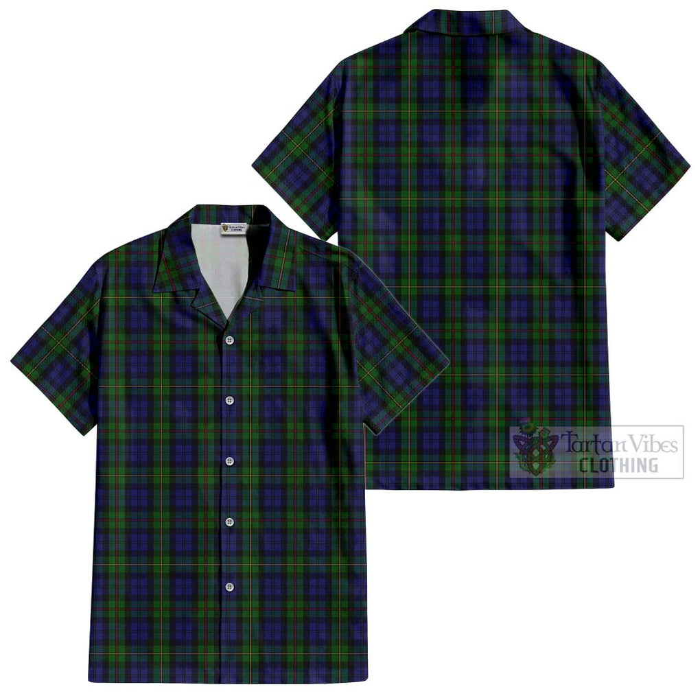 MacEwen Tartan Cotton Hawaiian Shirt Kid - Tartanvibesclothing Shop