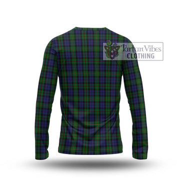 MacEwen Tartan Long Sleeve T-Shirt with Family Crest DNA In Me Style