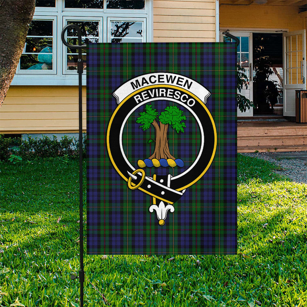 MacEwen Tartan Flag with Family Crest - Tartan Vibes Clothing