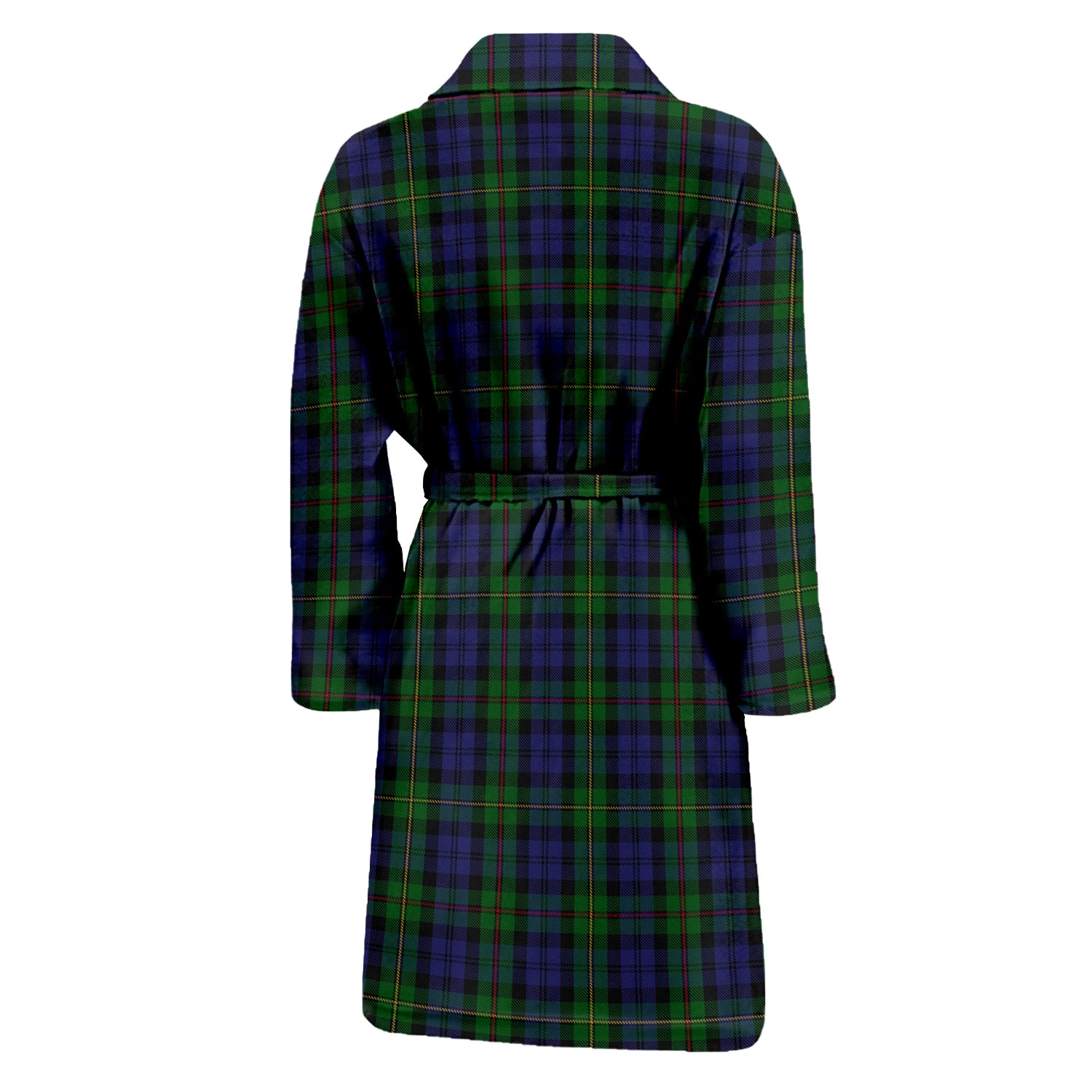 MacEwen Tartan Bathrobe with Family Crest - Tartan Vibes Clothing