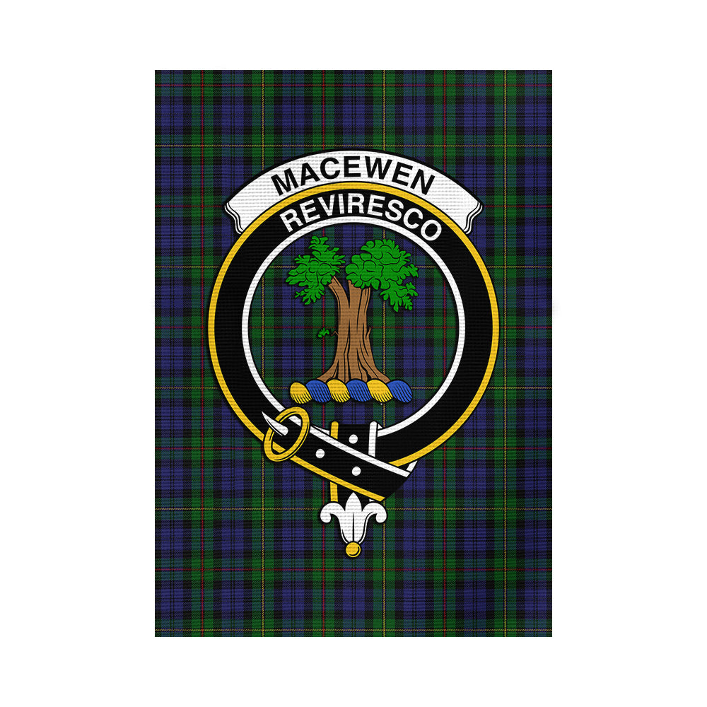 MacEwen Tartan Flag with Family Crest - Tartan Vibes Clothing