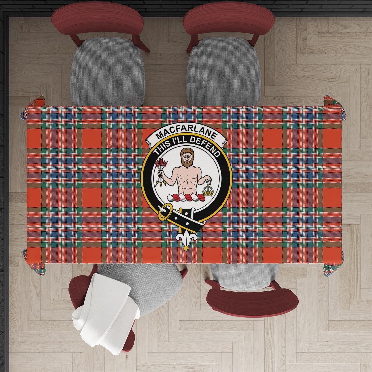 macfarlane-ancient-tatan-tablecloth-with-family-crest