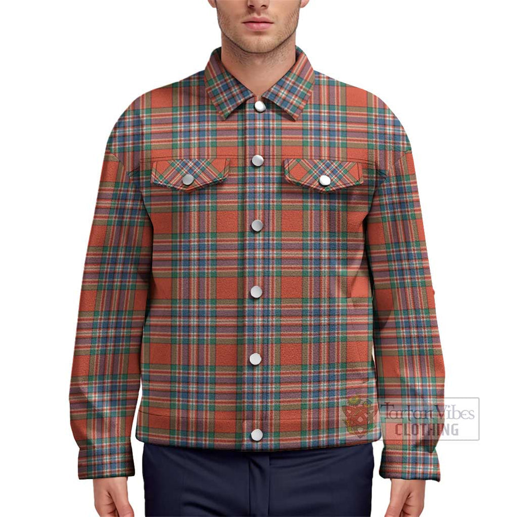 MacFarlane Ancient Tartan Unisex Lapel Cotton Jacket Unisex - Tartan Vibes Clothing