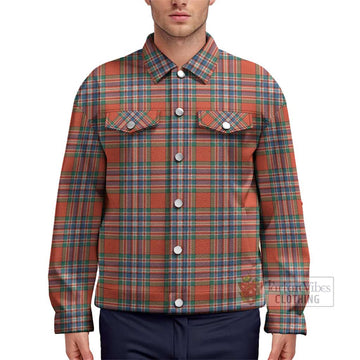 MacFarlane Ancient Tartan Unisex Lapel Cotton Jacket