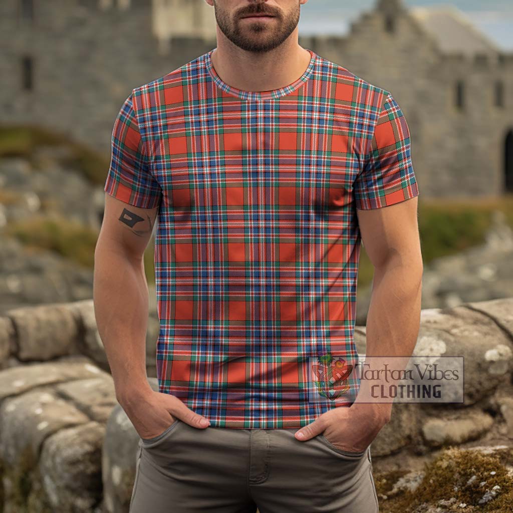 MacFarlane Ancient Tartan Cotton T-Shirt Men's Shirt - Tartanvibesclothing Shop