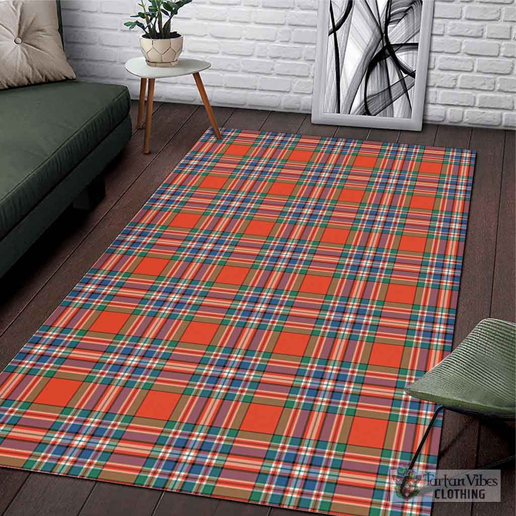 Tartan Vibes Clothing MacFarlane Ancient Tartan Area Rug