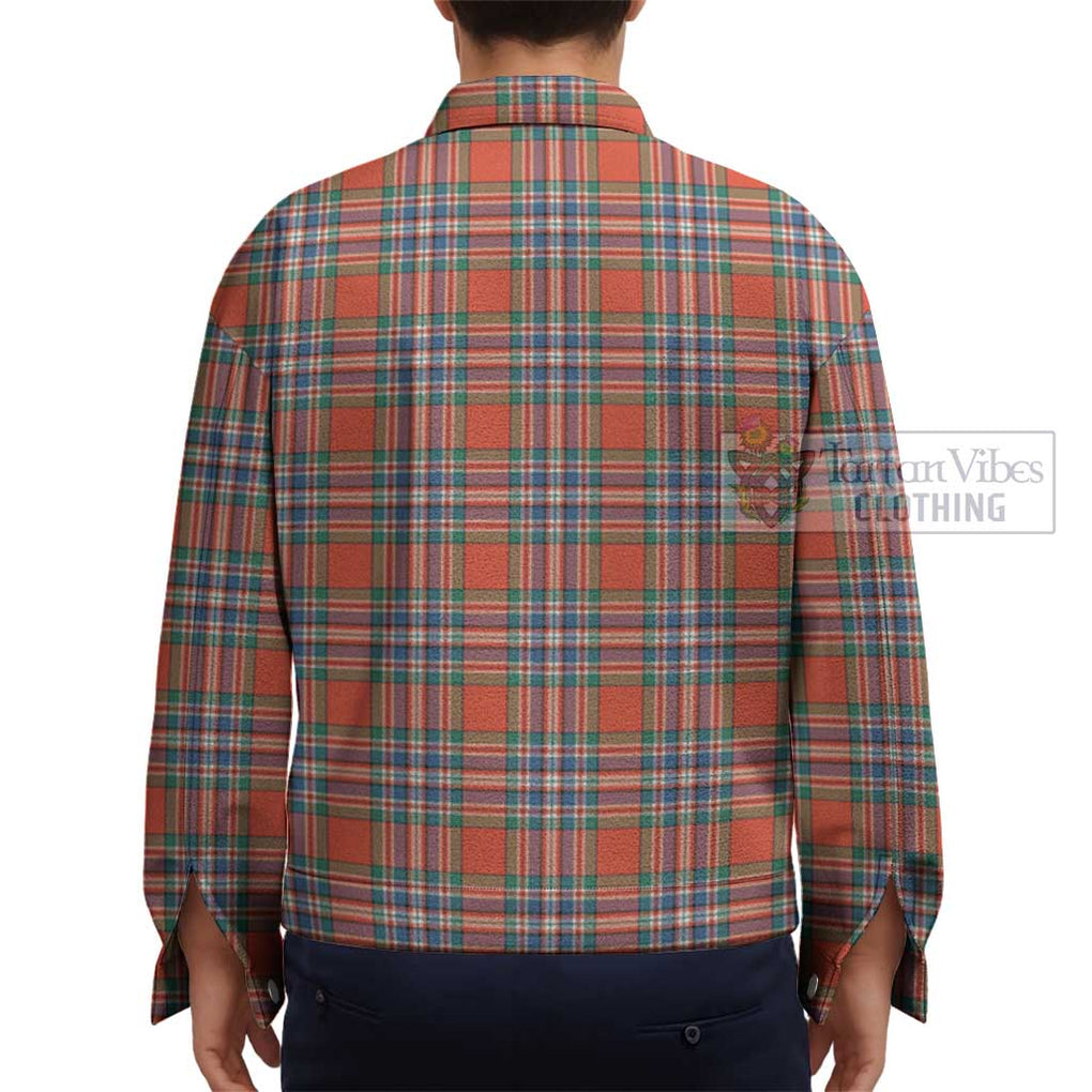 MacFarlane Ancient Tartan Unisex Lapel Cotton Jacket - Tartan Vibes Clothing