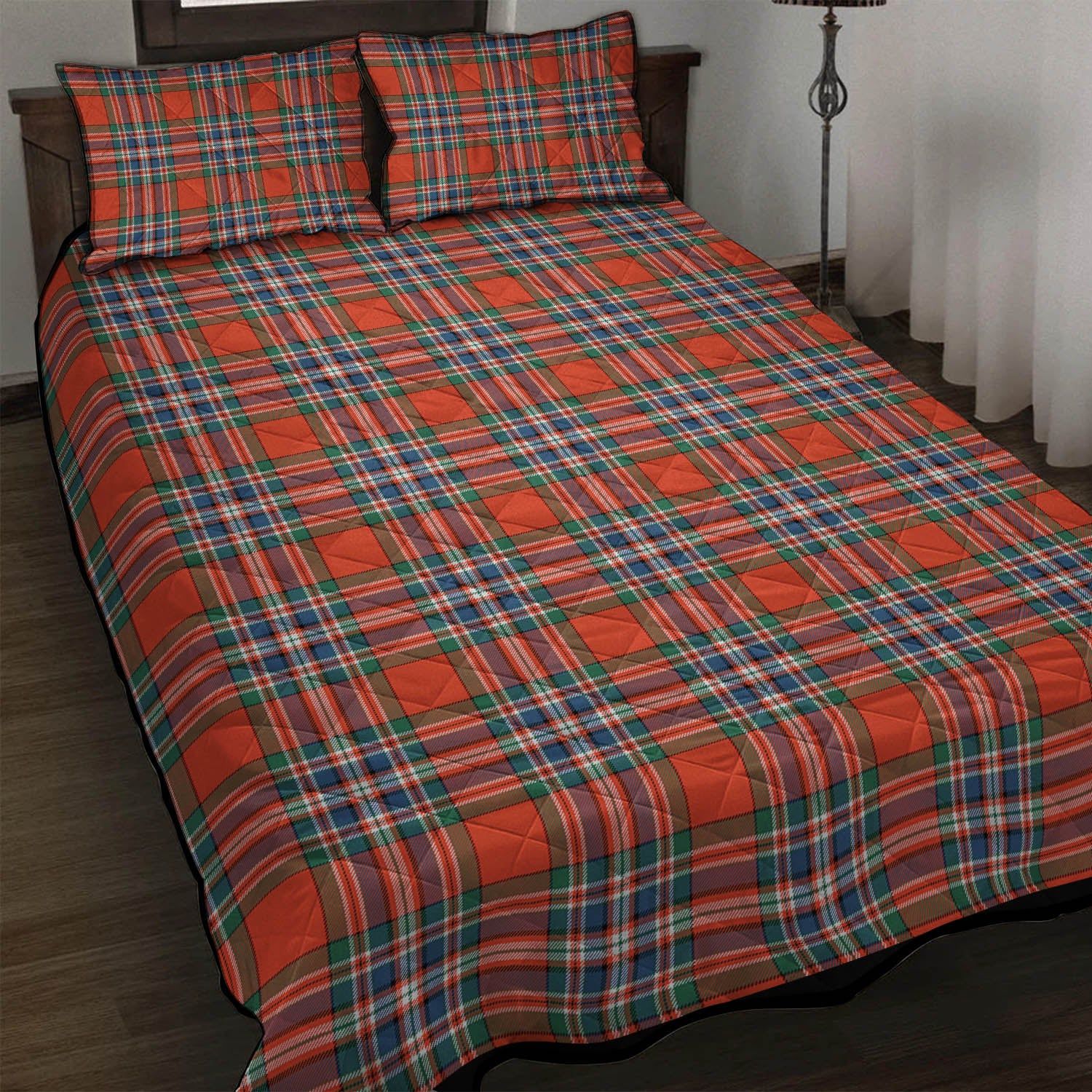 MacFarlane Ancient Tartan Quilt Bed Set - Tartan Vibes Clothing