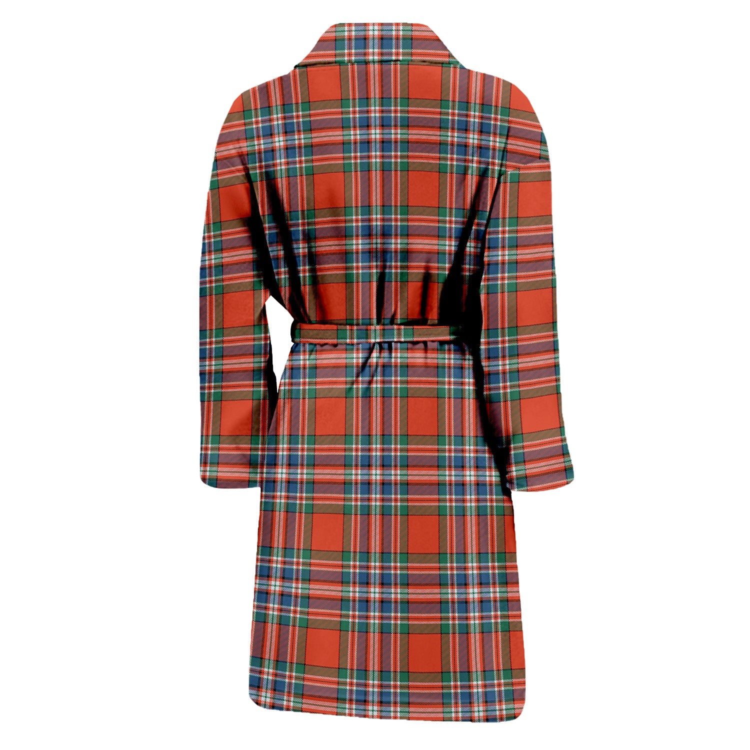 MacFarlane Ancient Tartan Bathrobe with Family Crest - Tartan Vibes Clothing