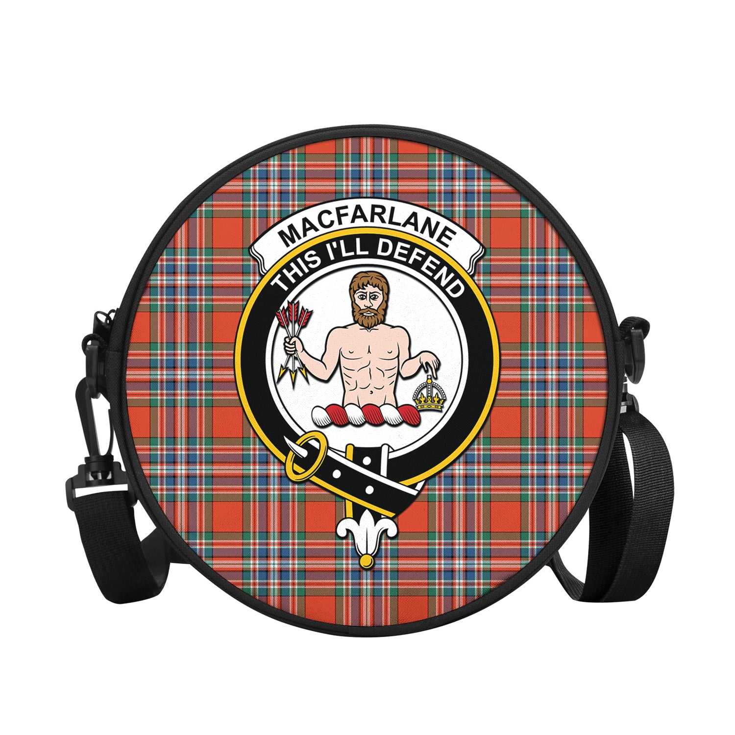 macfarlane-ancient-tartan-round-satchel-bags-with-family-crest