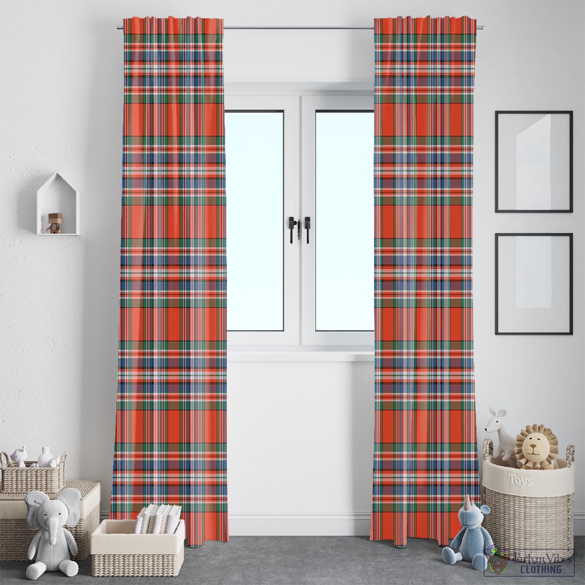 MacFarlane Ancient Tartan Window Curtain