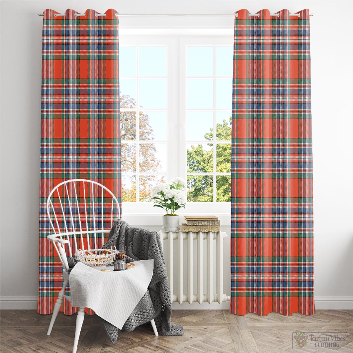 MacFarlane Ancient Tartan Window Curtain