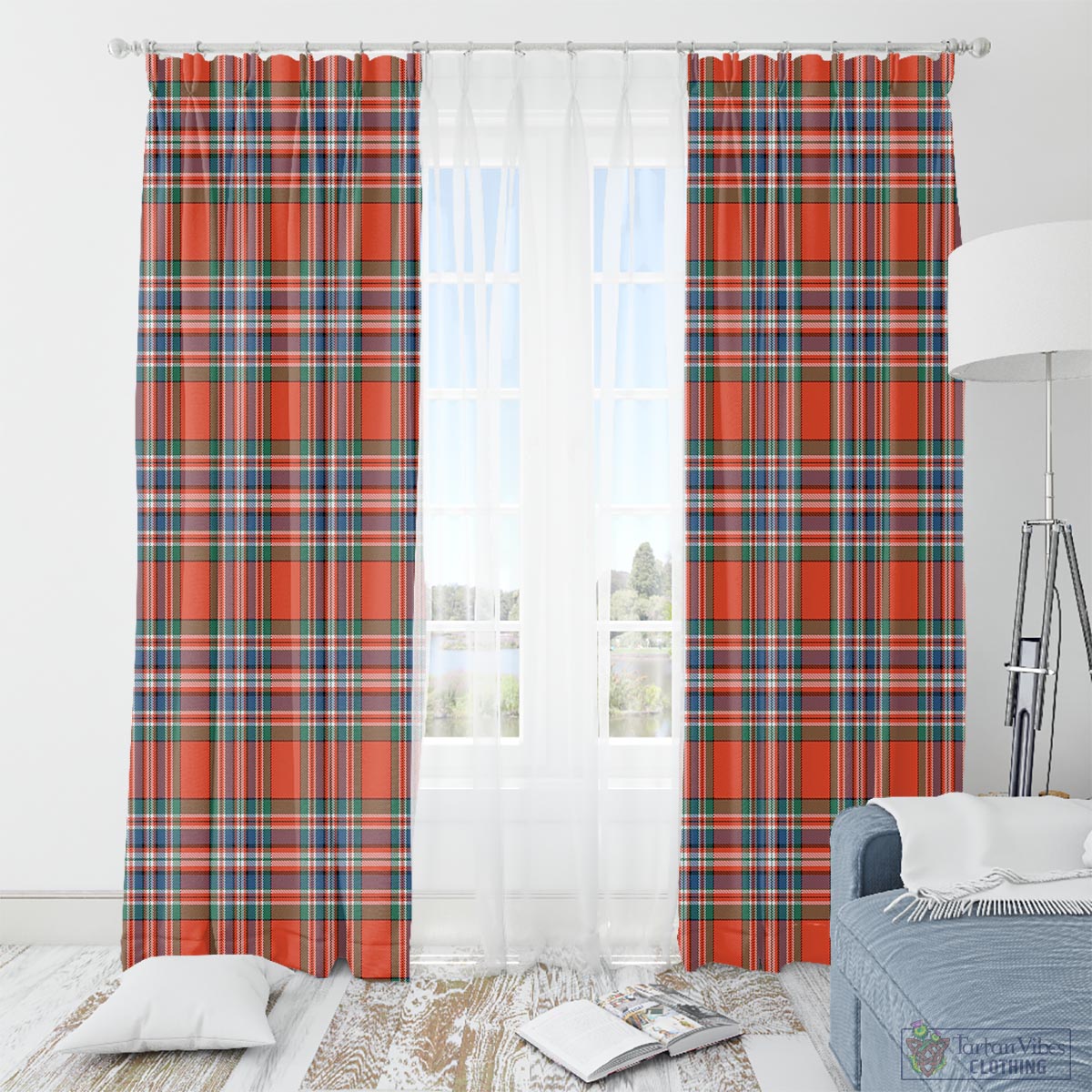 MacFarlane Ancient Tartan Window Curtain