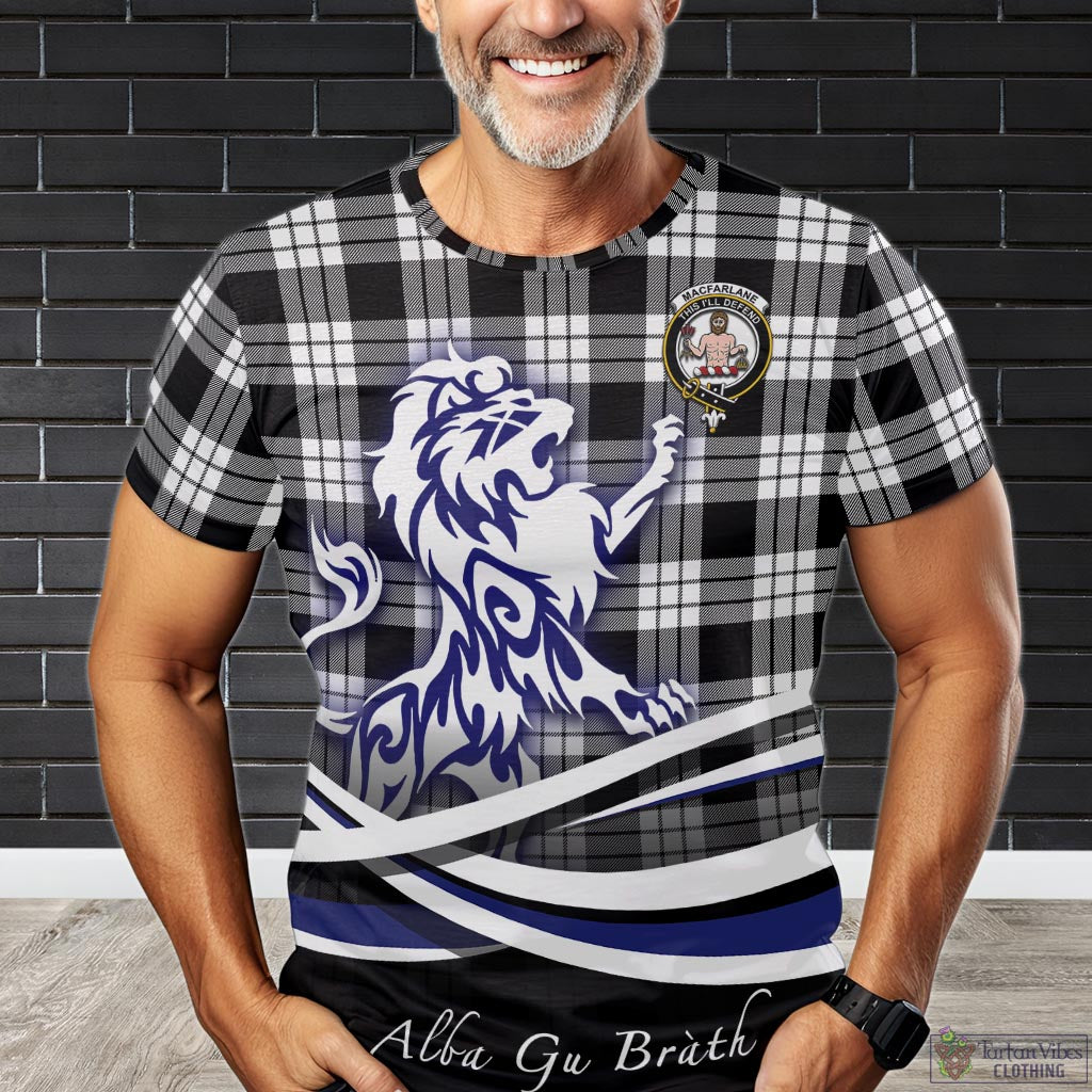 macfarlane-black-white-tartan-t-shirt-with-alba-gu-brath-regal-lion-emblem