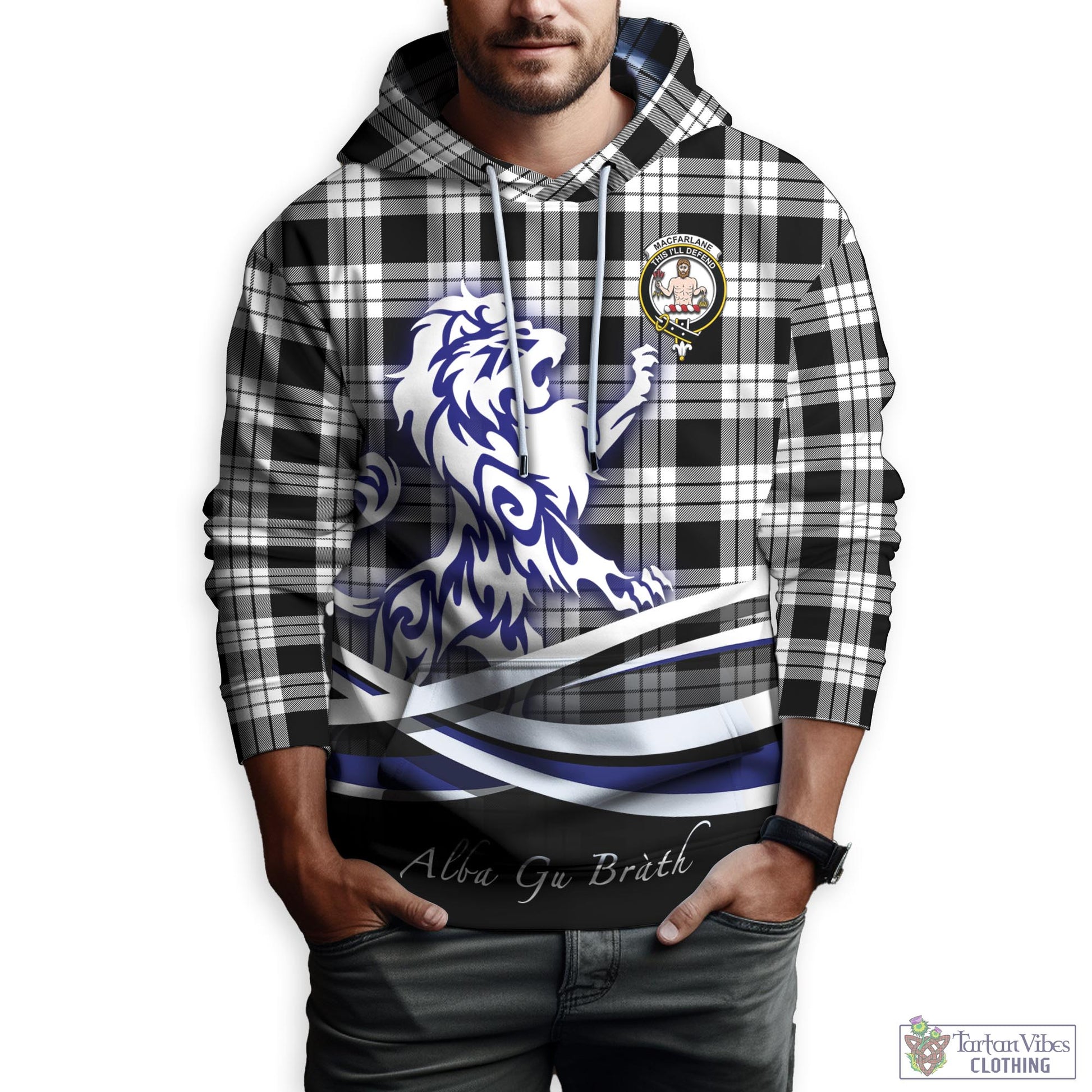 macfarlane-black-white-tartan-hoodie-with-alba-gu-brath-regal-lion-emblem