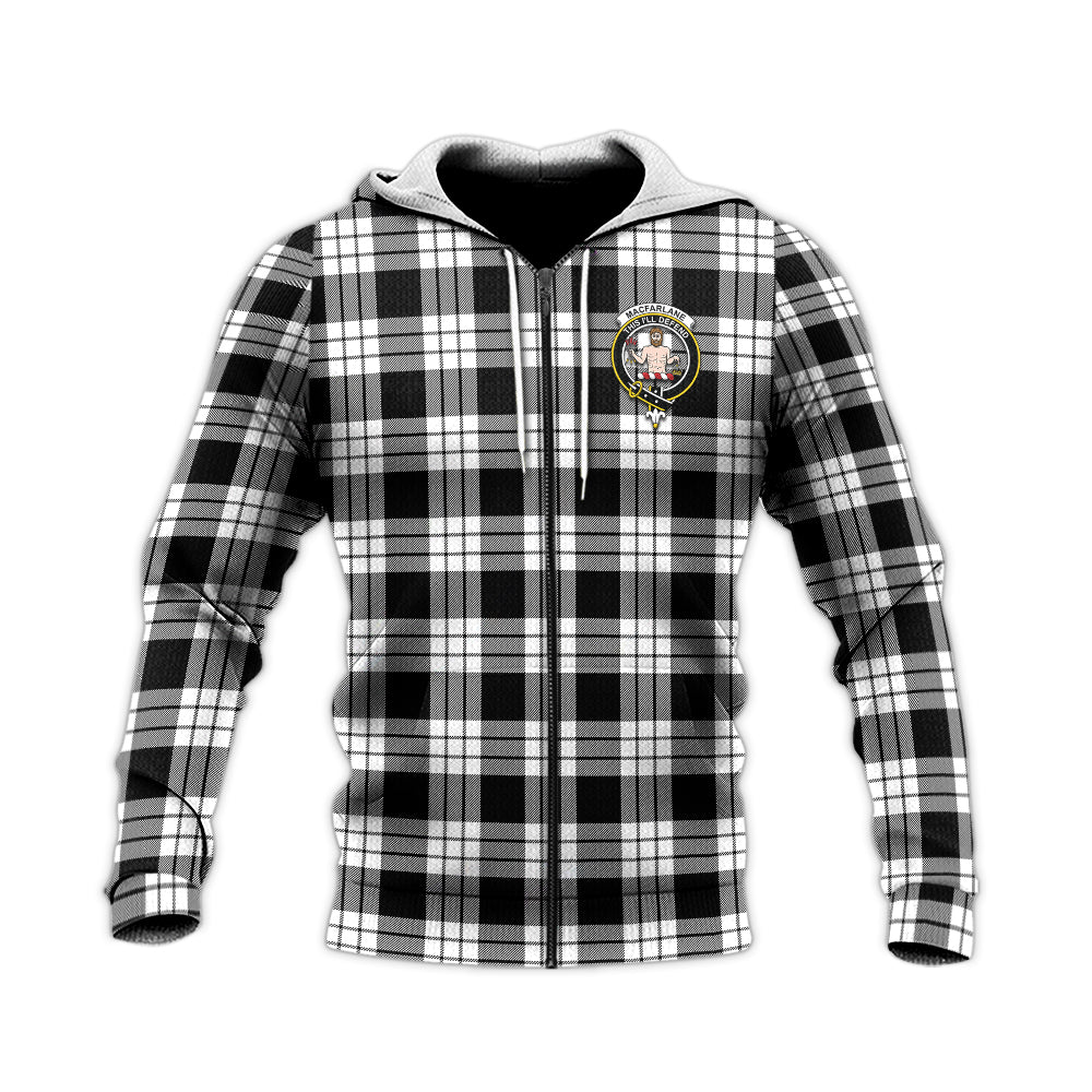 macfarlane-black-white-tartan-knitted-hoodie-with-family-crest