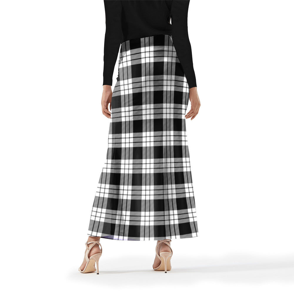 macfarlane-black-white-tartan-womens-full-length-skirt