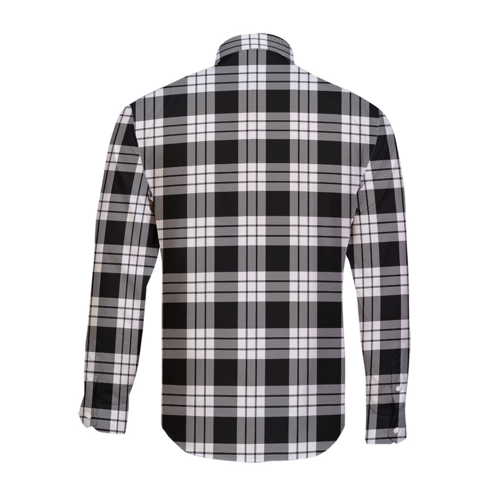 macfarlane-black-white-tartan-long-sleeve-button-up-shirt