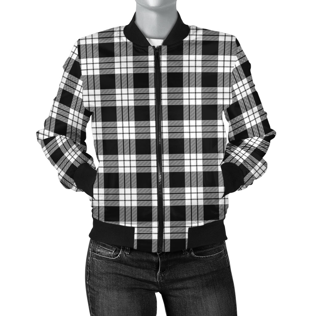 macfarlane-black-white-tartan-bomber-jacket