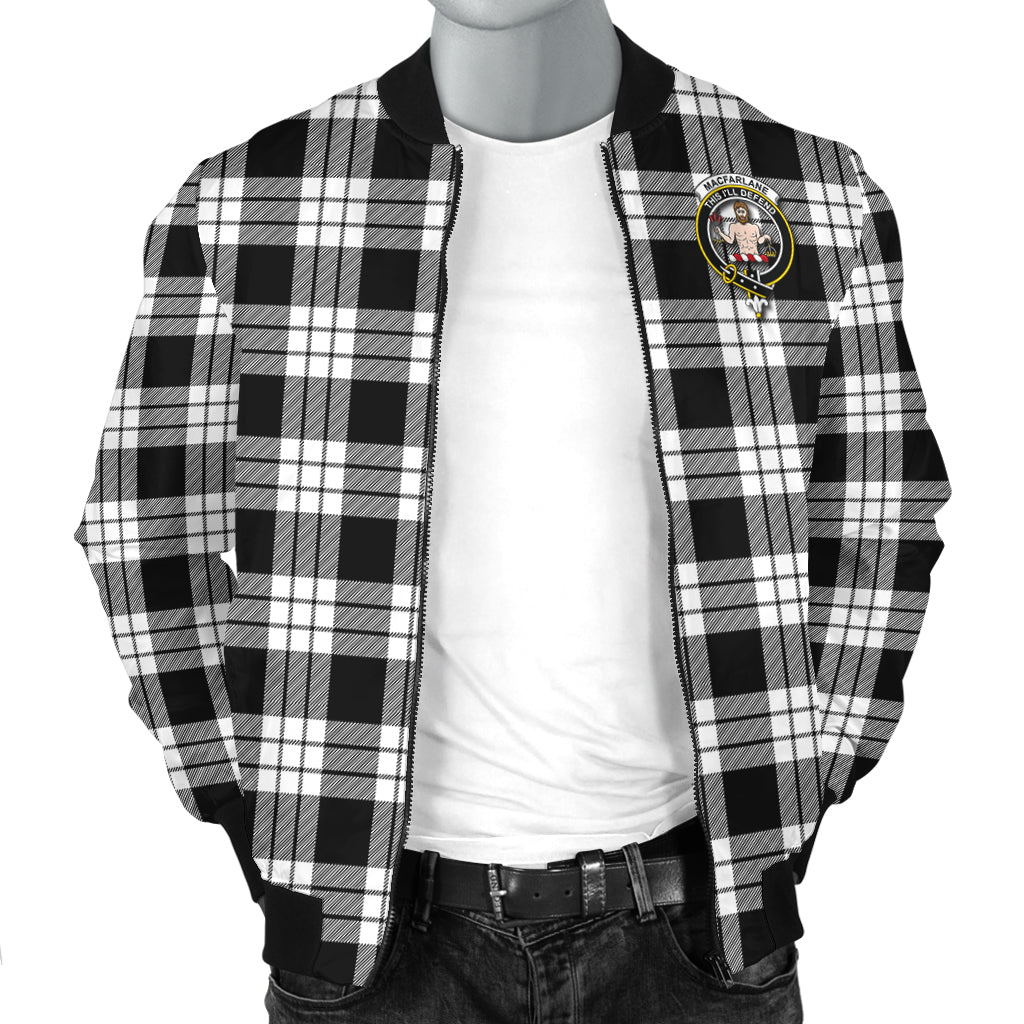 macfarlane-black-white-tartan-bomber-jacket-with-family-crest