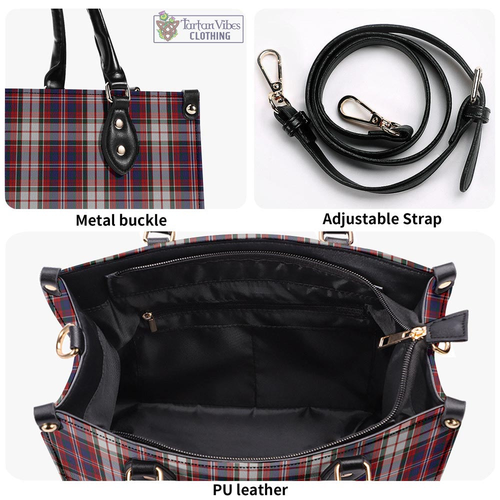 Tartan Vibes Clothing MacFarlane Dress Tartan Luxury Leather Handbags