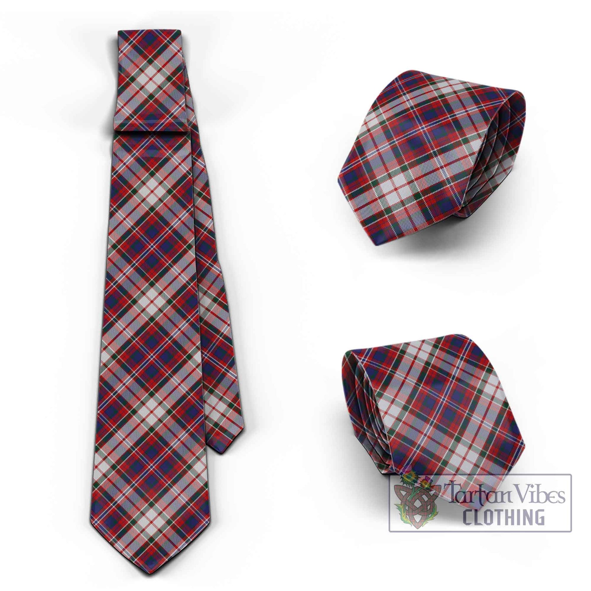 Tartan Vibes Clothing MacFarlane Dress Tartan Classic Necktie Cross Style