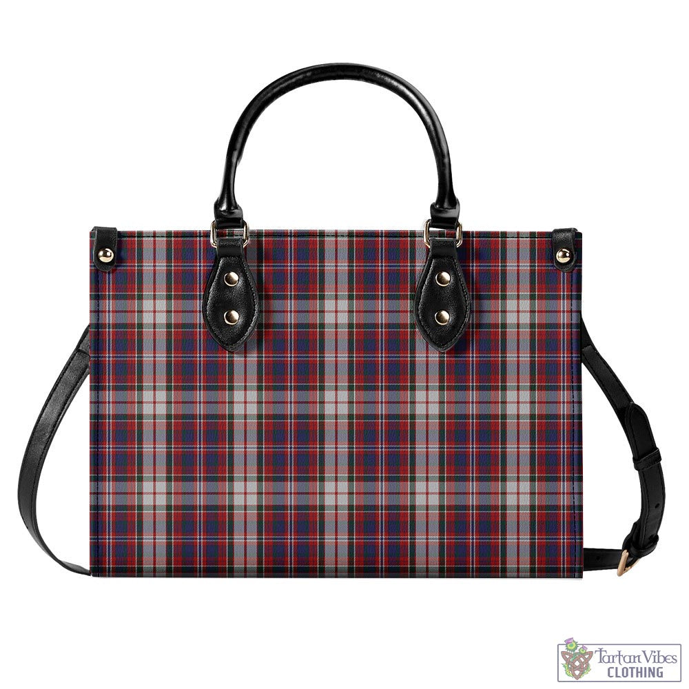 Tartan Vibes Clothing MacFarlane Dress Tartan Luxury Leather Handbags