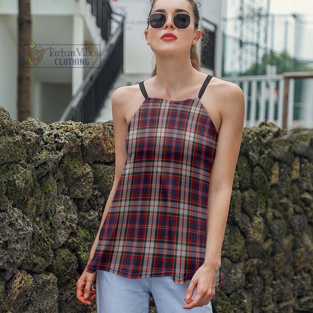 Tartan Vibes Clothing MacFarlane Dress Tartan Loose Halter Neck Camisole