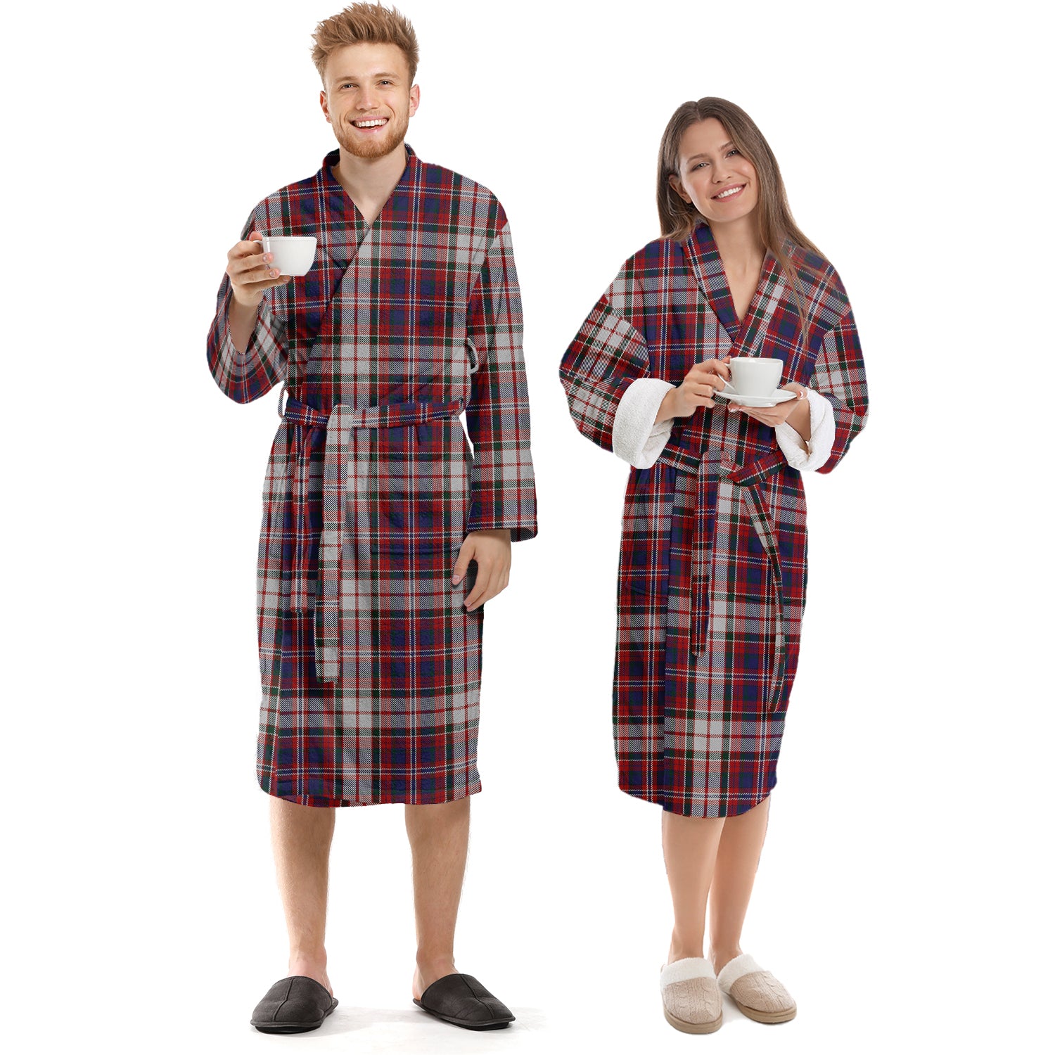 MacFarlane Dress Tartan Bathrobe Unisex S - Tartan Vibes Clothing