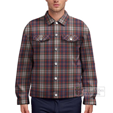 MacFarlane Dress Tartan Unisex Lapel Cotton Jacket