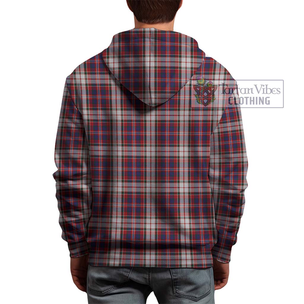 Tartan Vibes Clothing MacFarlane Dress Tartan Hoodie with Family Crest DNA In Me Style