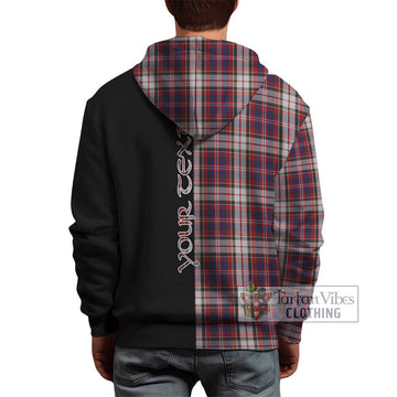 MacFarlane Dress Tartan Hoodie with Family Crest and Half Of Me Style